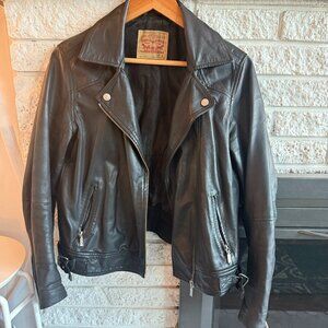 Levi's Black Leather Jacket